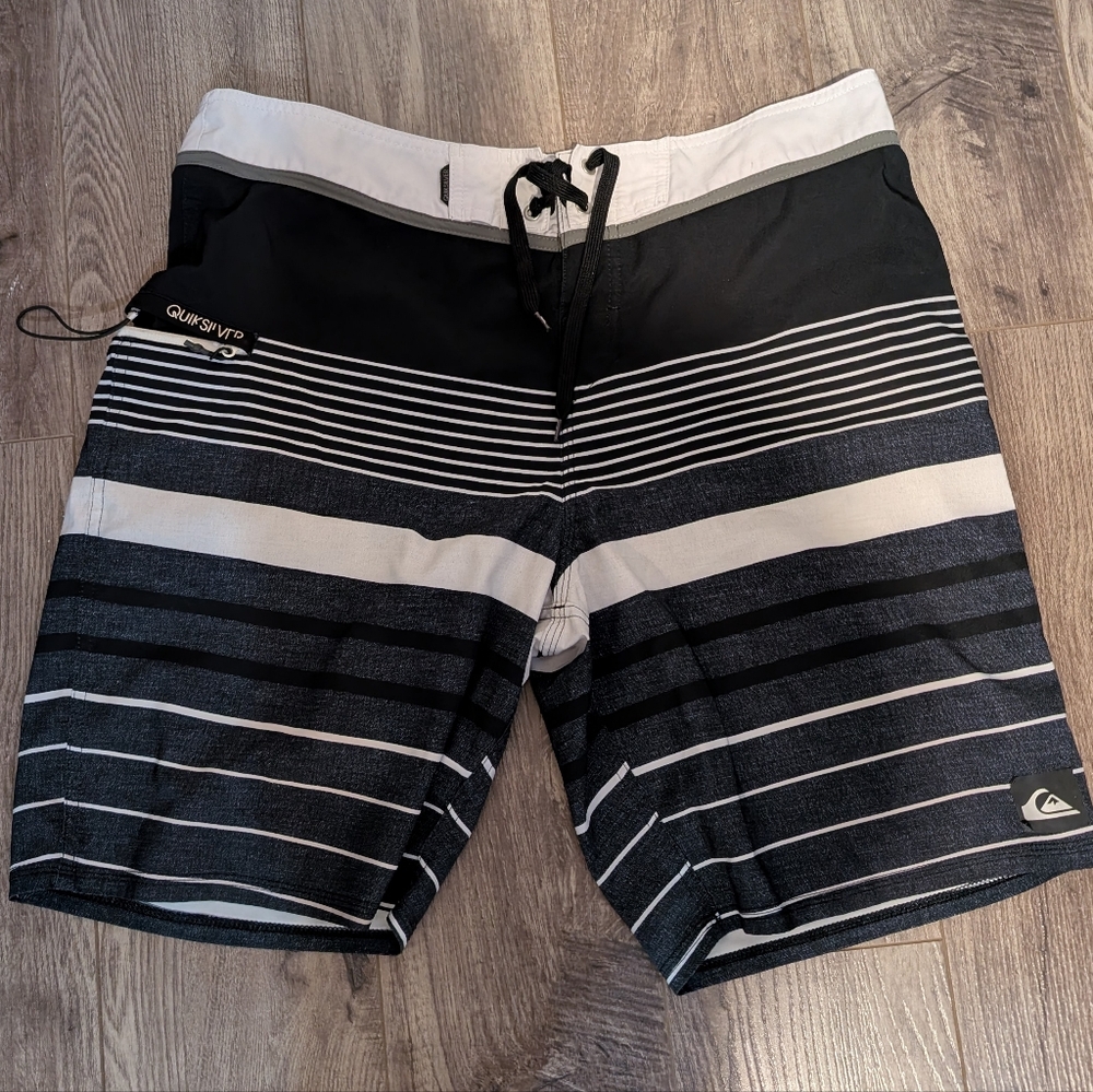 Quiksilver Striped Board Shorts